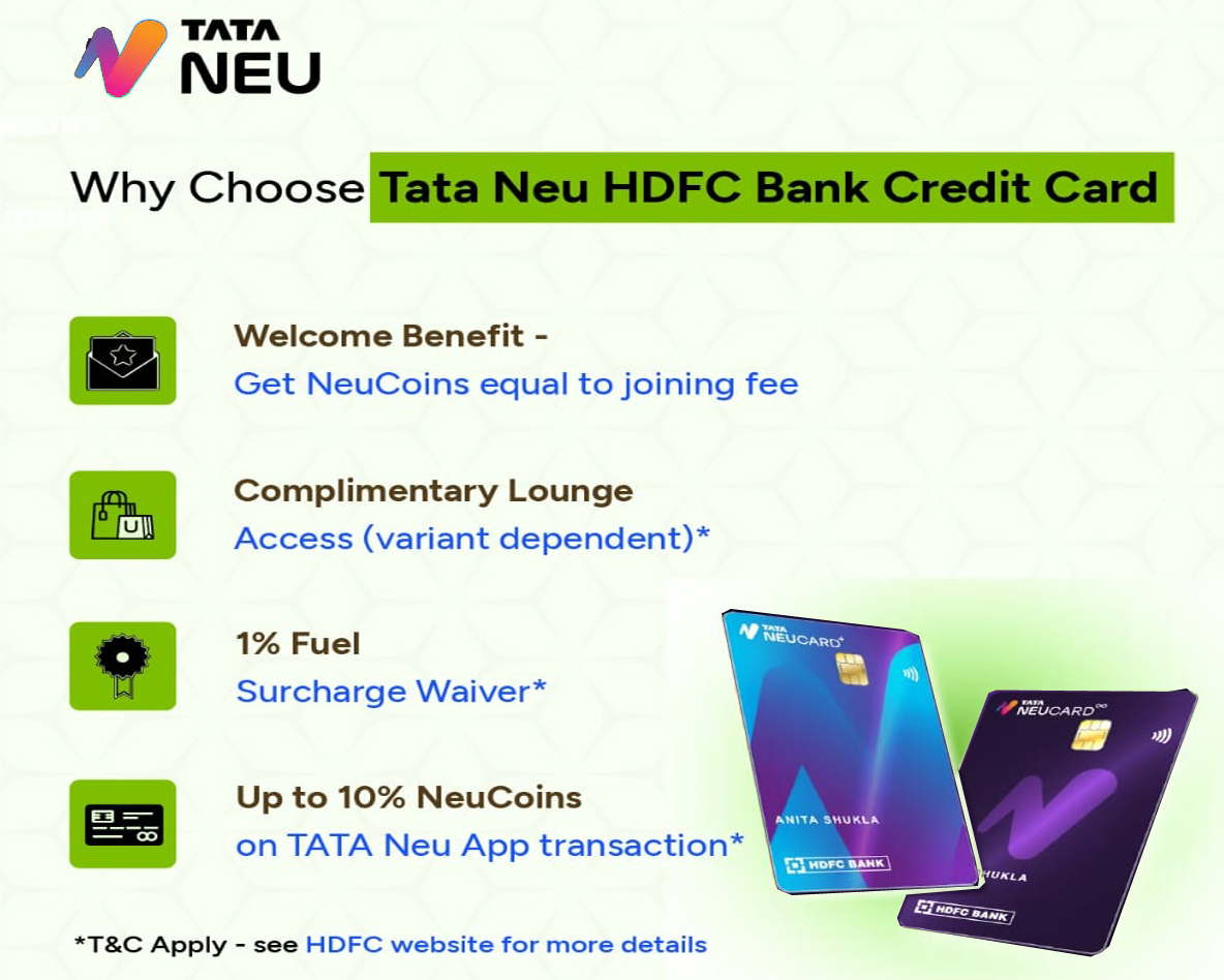 Extraordinary Rewards. Ready for You. With TATA Neu Credit Card